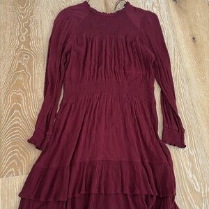 Knox Rose Burgundy Midi Dress